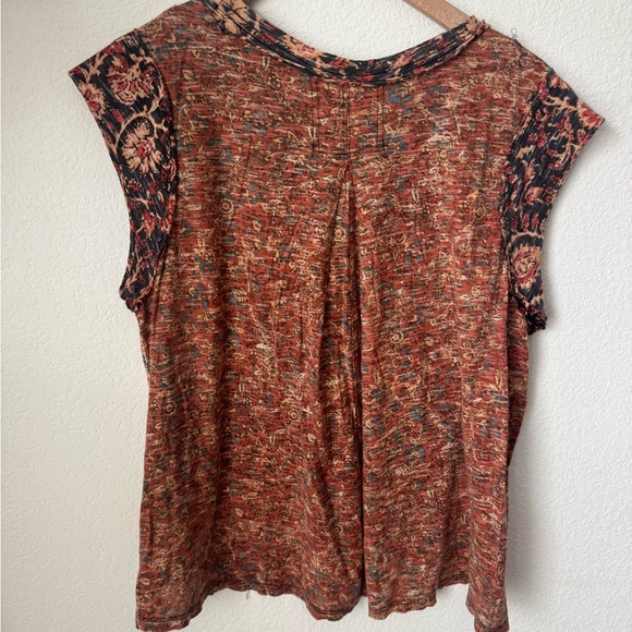 Free People High Tide Printed Tee Midnight Combo - XS - Picture 4 of 5